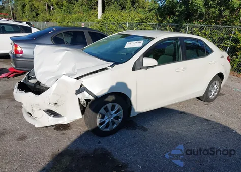 2016 Toyota Corolla Le Eco из США, поврежденный, VIN 5YFBPRHE8GP389060